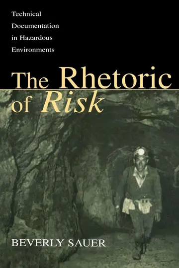 Cover of The Rhetoric of Risk