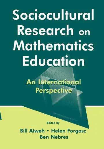 Cover of Sociocultural Research on Mathematics Education
