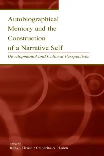 Cover of Autobiographical Memory and the Construction of a Narrative Self