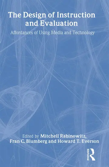 Cover of The Design of Instruction and Evaluation