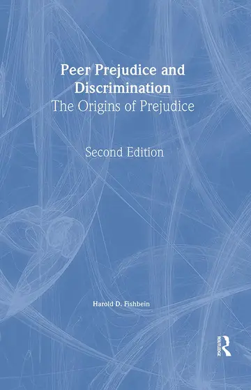 Cover of Peer Prejudice and Discrimination