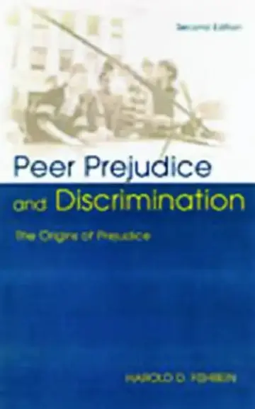 Cover of Peer Prejudice and Discrimination