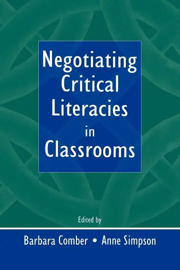 Cover of Negotiating Critical Literacies in Classrooms