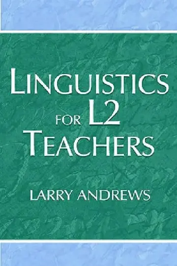 Cover of Linguistics for L2 Teachers