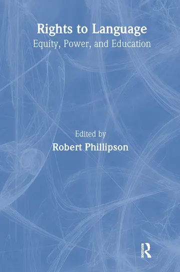 Cover of Rights to Language