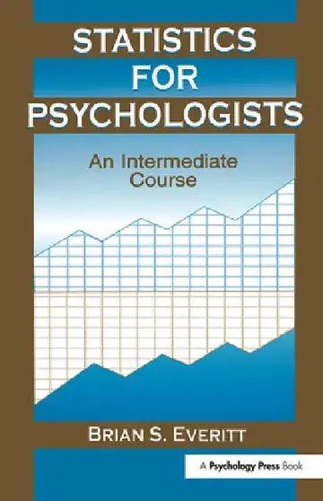 Cover of Statistics for Psychologists