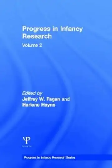 Cover of Progress in Infancy Research: