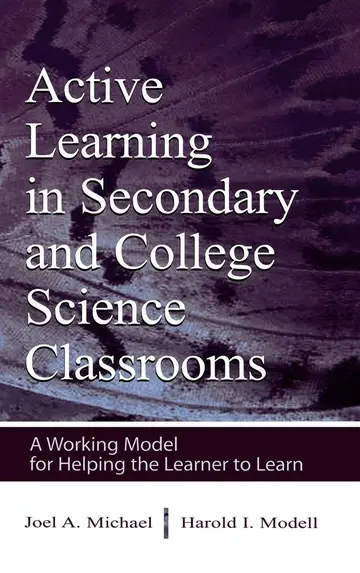 Cover of Active Learning in Secondary and College Science Classrooms