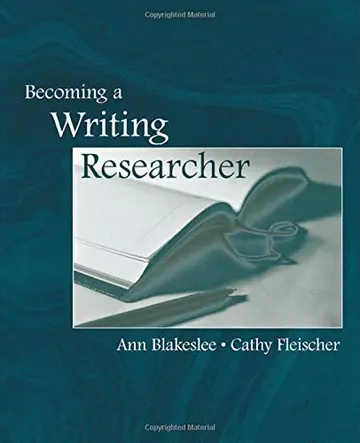 Cover of Becoming a Writing Researcher