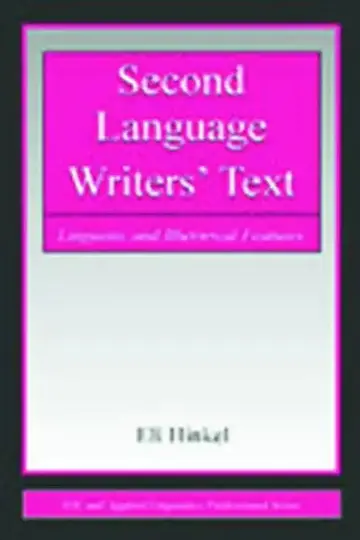 Cover of Second Language Writers' Text