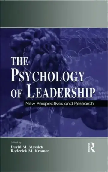 Cover of The Psychology of Leadership