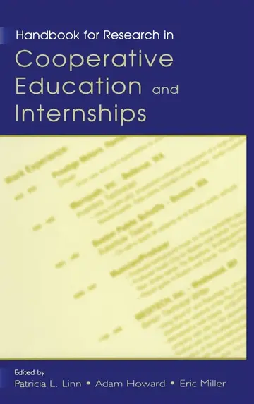 Cover of Handbook for Research in Cooperative Education and Internships