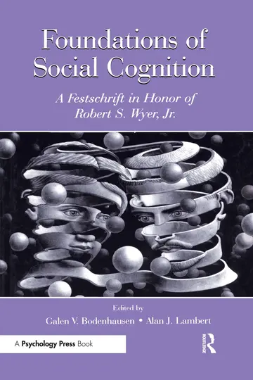 Cover of Foundations of Social Cognition