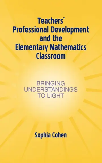Cover of Teacher's Professional Development and the Elementary Mathematics Classroom