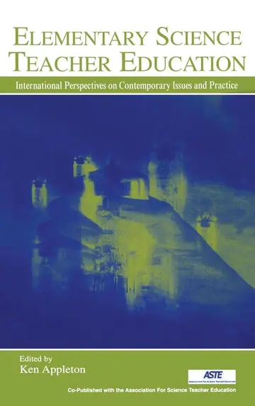 Cover of Elementary Science Teacher Education