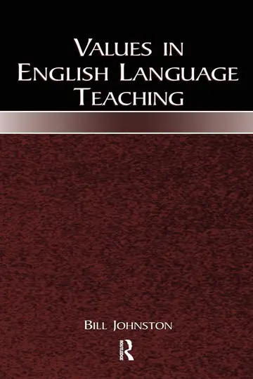 Cover of Values in English Language Teaching