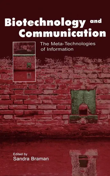 Cover of Biotechnology and Communication