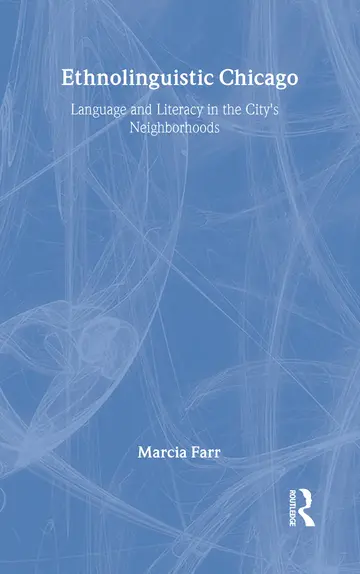 Cover of Ethnolinguistic Chicago