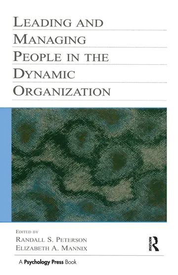 Cover of Leading and Managing People in the Dynamic Organization