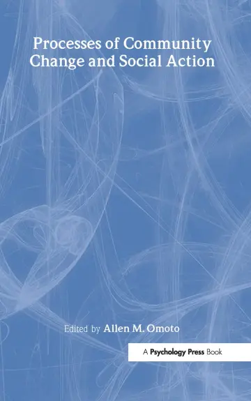 Cover of Processes of Community Change and Social Action