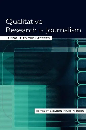 Cover of Qualitative Research in Journalism