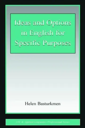 Cover of Ideas and Options in English for Specific Purposes
