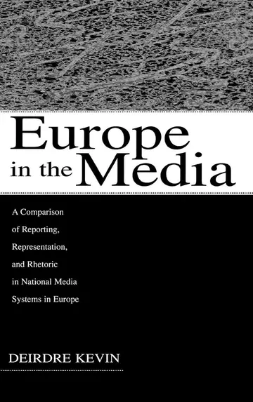 Cover of Europe in the Media