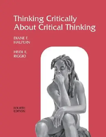 Cover of Thinking Critically About Critical Thinking