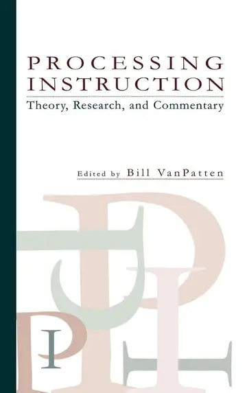 Cover of Processing Instruction