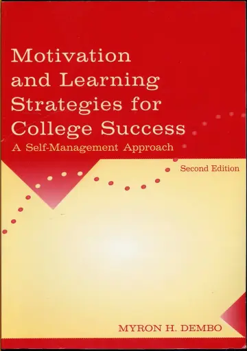 Cover of Motivation and Learning Strategies for College Success