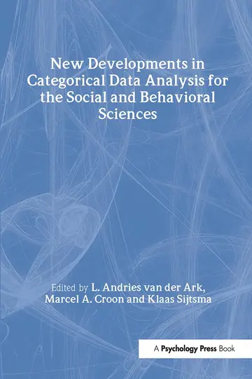 Cover of New Developments in Categorical Data Analysis for the Social and Behavioral Sciences