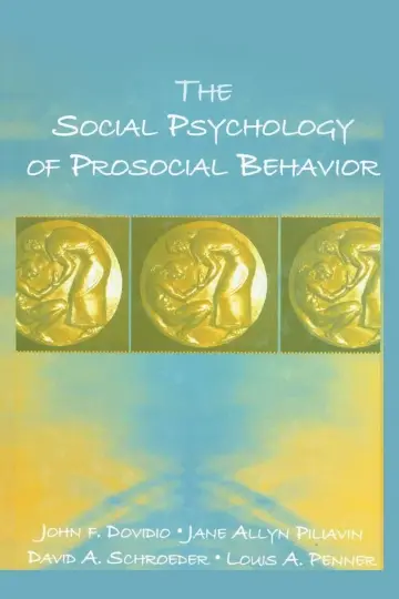 Cover of The Social Psychology of Prosocial Behavior
