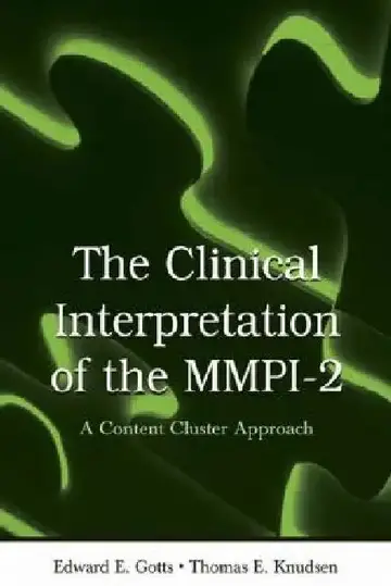 Cover of The Clinical Interpretation of Mmpi-2