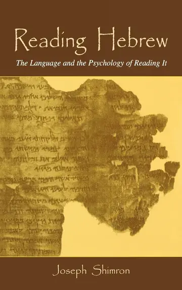 Cover of Reading Hebrew