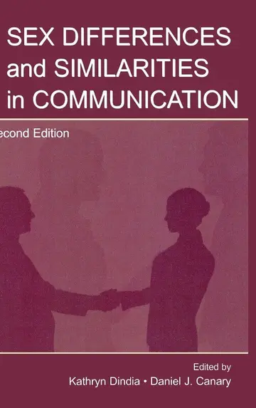 Cover of Sex Differences and Similarities in Communication
