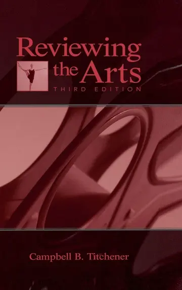 Cover of Reviewing the Arts