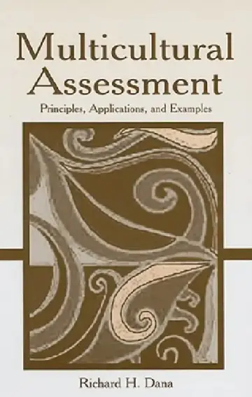 Cover of Multicultural Assessment