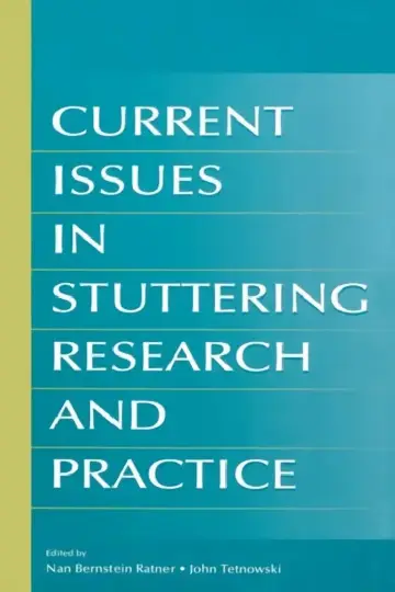 Cover of Current Issues in Stuttering Research and Practice