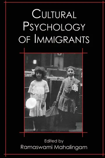 Cover of Cultural Psychology of Immigrants