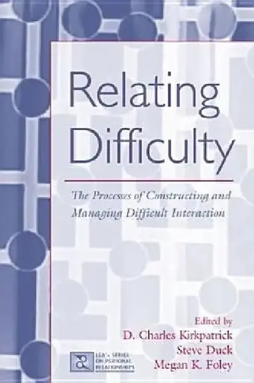 Cover of Relating Difficulty