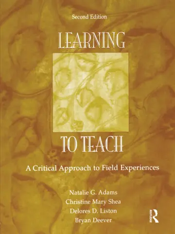 Cover of Learning to Teach