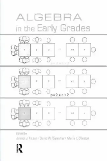 Cover of Algebra in the Early Grades