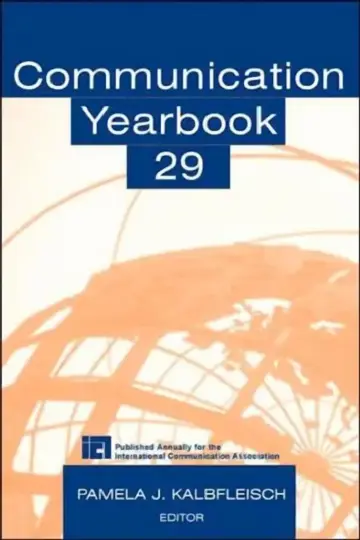 Cover of Communication Yearbook 29