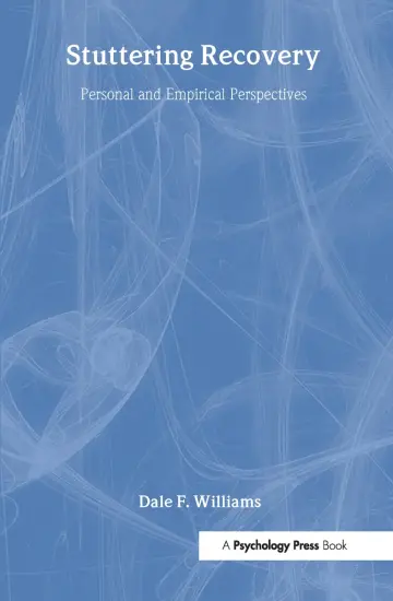 Cover of Stuttering Recovery