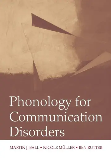 Cover of Phonology for Communication Disorders