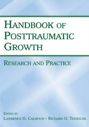 Cover of Handbook of Posttraumatic Growth
