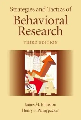Cover of Strategies and Tactics of Behavioral Research