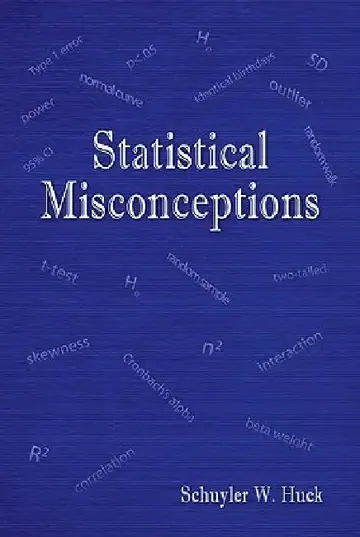 Cover of Statistical Misconceptions