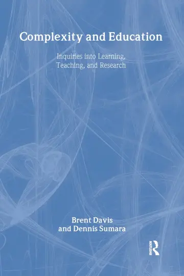 Cover of Complexity and Education