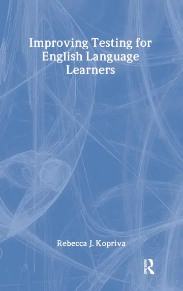 Cover of Improving Testing for English Language Learners